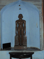 Idol of Neminath Swami at Shouripur