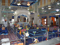Inside view of Gurudwara Paonta Sahib