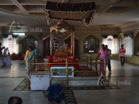 Inside view of shayan bhawan at jwala ji temple