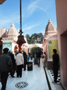 Inside View of Shanidham Temple Asola