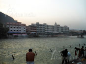 Jai Ram Ashram at bank of Ganga River- Haridwar