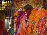 Lord Ganesh Idol at chintpurni temple