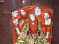 Lord Hanuman Statue at Shri Shani Dev Temple Noida