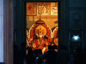 Sculpture of lord hanuman - Ichchhapuran Balaji Temple