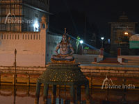 Lord Shiva Sculpture mid of Kund