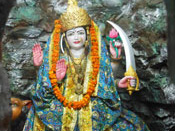 Maa Katyayani Idol at Shiv Mandir Gufawala-preet vihar