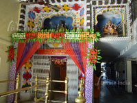 Old Idol of Maa Durga at chintpurni temple
