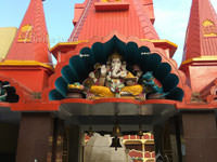 Main Entry Gate of the Shiva Temple Ranikhet