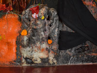 Old Idol of Maa Durga at chintpurni temple