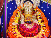 Khatu Shyam Beautiful Sculpture at Laxmi Nagar Khatu Shyam Temple, Delhi