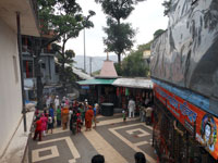 Panoramic view exit Gate at Neelkanth Mahadev Temple