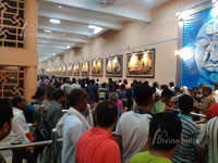 Prayer hall way at Mahakaleshwar Temple