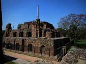 Pyramidal Structure in Feroz Shah Kotla Fort