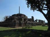 Pyramidal Structure in Feroz Shah Kotla Fort