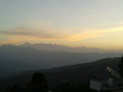 Ranikhet Valley in Morning View