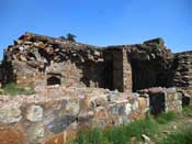 Ruins Palace in Feroz Shah Kotla Fort
