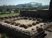 Ruins Palace in Feroz Shah Kotla Fort