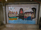 Samudra Manthan Sculpture at Moksha Dham Temple 