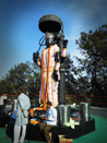 Shani Dev Idol at Shanidham Temple - Asola