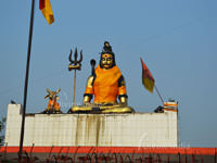 Shivas Bronze Statue at Shiva Shakti Temple
