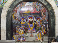 Idol of Shri Badrinath ji at Shri Laxmi Narayan baikunth dham Mandir
