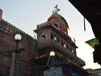 Shri Bankey Bihari Temple other view - Vrindavan