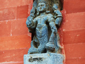 Sri Matsya Sculpture at Sri Krishan Chetan Temple