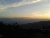 Sun Rise Scene at Ranikhet