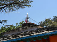 Top of the dunagiri temple