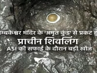 त्रयम्बकेश्वर मंदिर के 'अमृत कुंड' से प्रकट हुआ प्राचीन शिवलिंग: ASI की सफाई के दौरान बड़ी खोज
