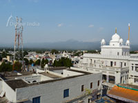 view of naina devi hill at anandpur sabhi gurdwara