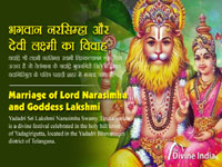 Marriage of Lord Narasimha and Goddess Lakshmi - Festival of Yadadri Sri Lakshmi Narasimha Swamy Thirukalyanam