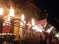 Yamuna Aarti at Vishram Ghat, Mathura